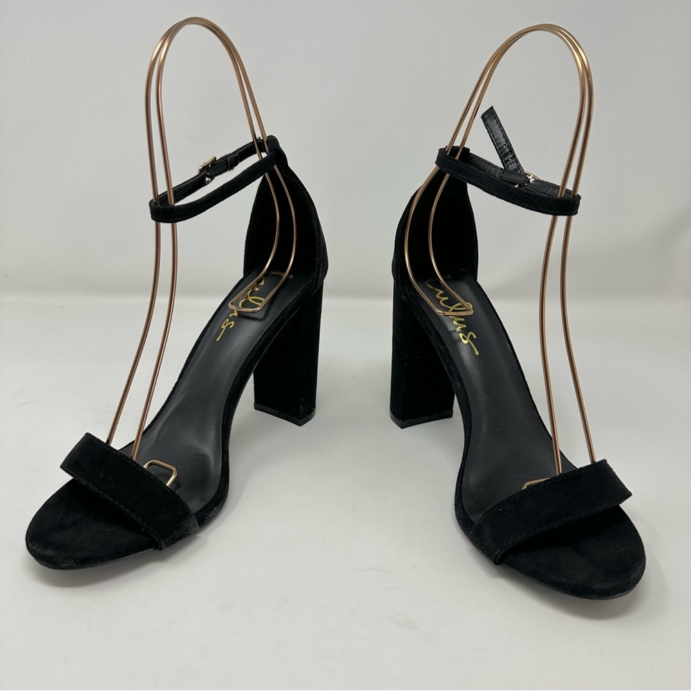 Lulu’s Taylor Black Heels 7.5 - Picture 5 of 9